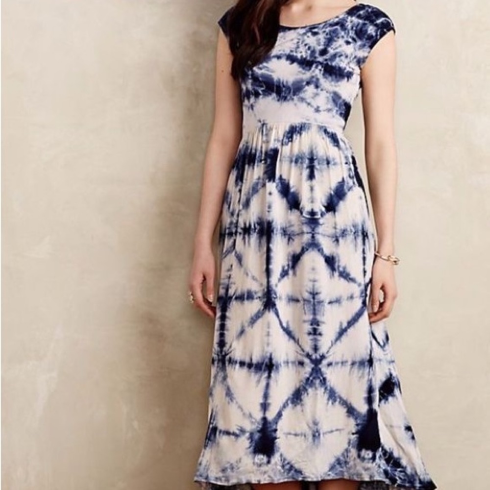 The Odells • Skyscape Tie Dye Maxi Dress